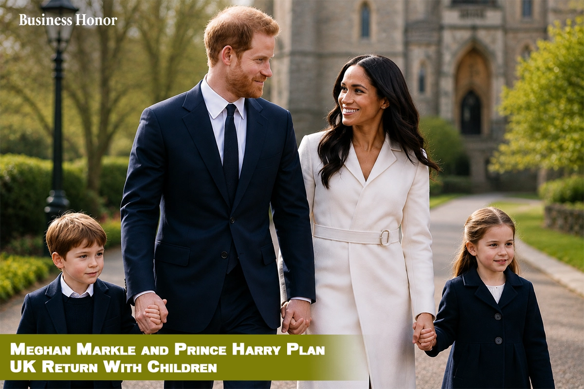 Meghan Markle and Prince Harry Plan UK Return With Children